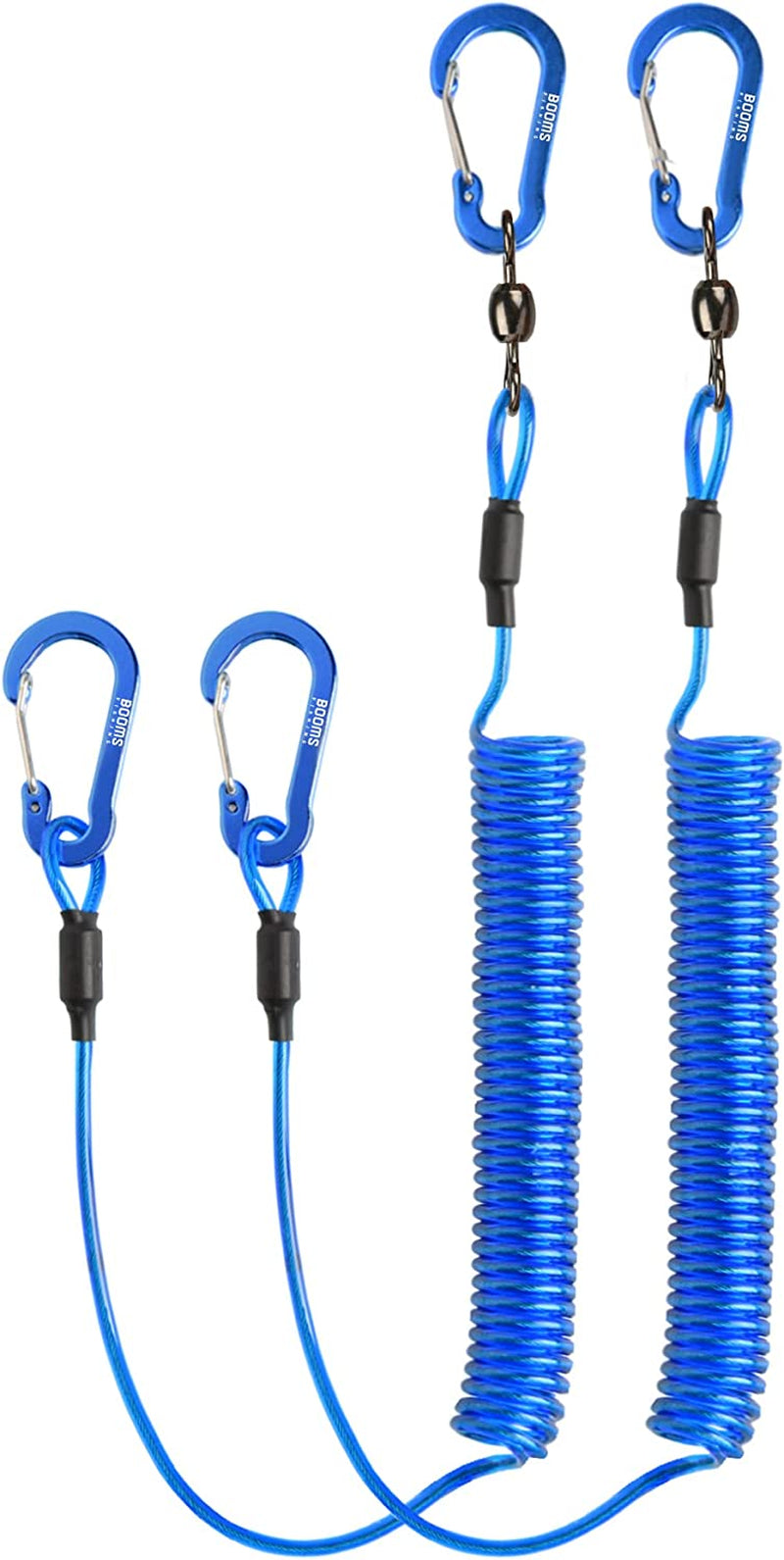 T02 Fishing Pole Tether, Kayak Paddle Leash, Paddle Board Fishing Accessories, Heavy Duty Fishing Lanyard for Fishing Tools/Rods/Paddles