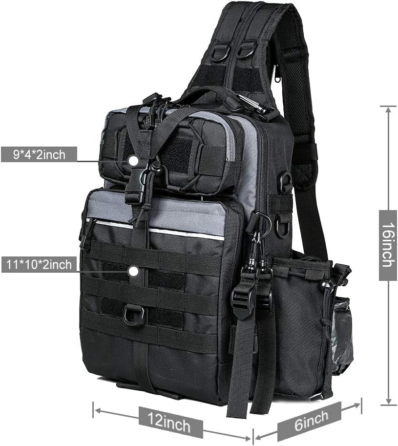 Water-Resistant Fishing Backpack