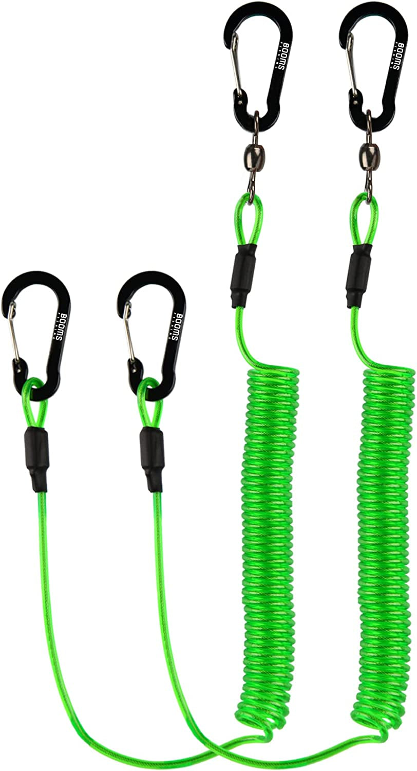 T02 Fishing Pole Tether, Kayak Paddle Leash, Paddle Board Fishing Accessories, Heavy Duty Fishing Lanyard for Fishing Tools/Rods/Paddles