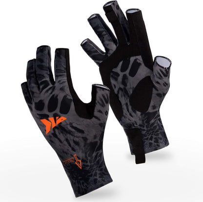 Sol Armis Sun Gloves UPF50+ Fishing Gloves UV Protection, Sun Protection for Outdoor, Kayaking, Rowing