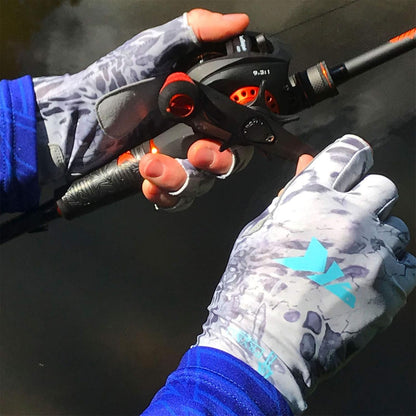 Sol Armis Sun Gloves UPF50+ Fishing Gloves UV Protection, Sun Protection for Outdoor, Kayaking, Rowing