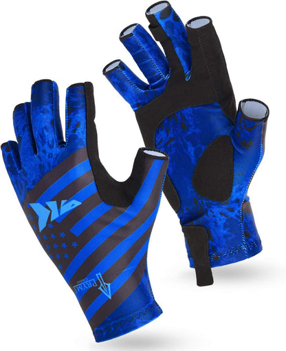 Sol Armis Sun Gloves UPF50+ Fishing Gloves UV Protection, Sun Protection for Outdoor, Kayaking, Rowing